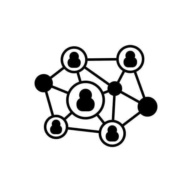 矢量商务连接图标，标志图片下载