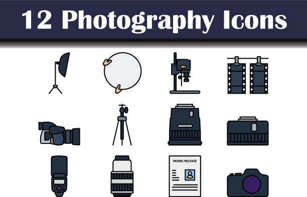 摄影图标设置图片下载