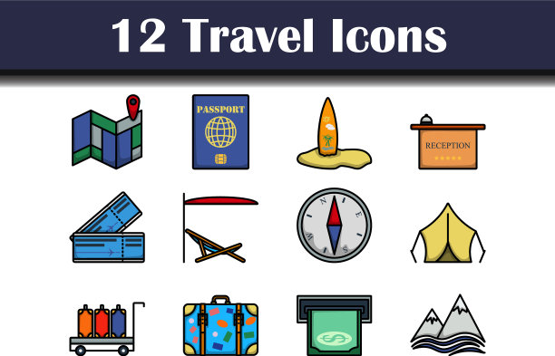 旅行图标设置图片下载