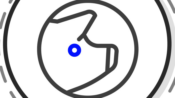 线猪图标孤立在白底动物图片下载