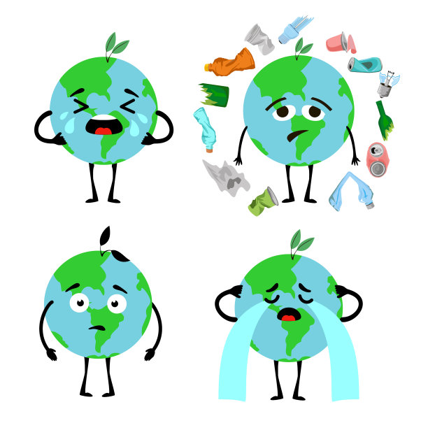 可爱的地球角色合集图片下载