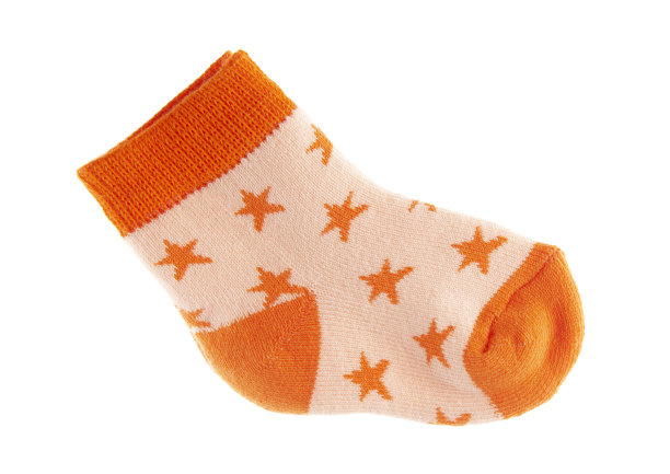 袜子白色背景图像图片下载