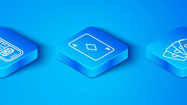 设置线赌场筹码扑克牌与钻石图片下载