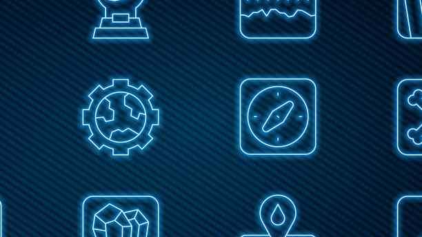 设置线漆刷考古土壤地面图片下载