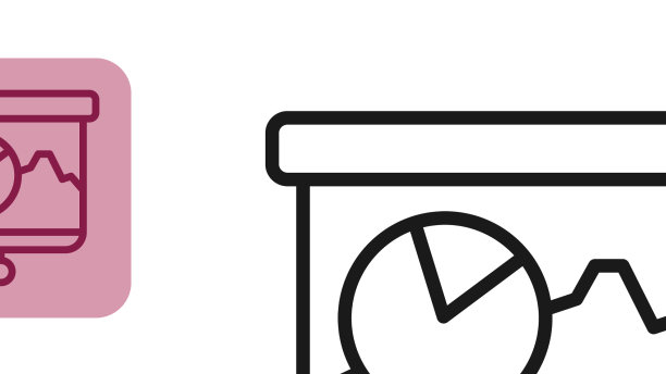 黑线演示板与图表时间表图片下载