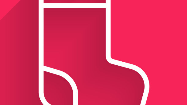 白线宝宝袜子衣服图标孤立与图片下载