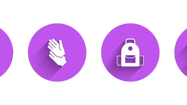 学校设置安全摄像头橡胶手套图片下载