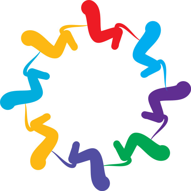 抽象几何圆形曼荼罗主题图标图片下载