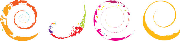 肮脏的纹理螺旋设计元素图片下载