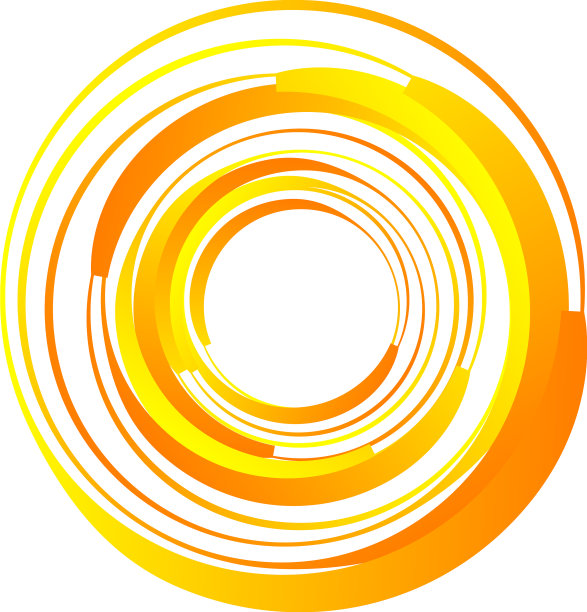 圆形径向母题抽象曼荼罗图标图片下载