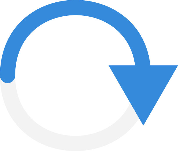 曲线圆弧箭头指针形状元素图片下载