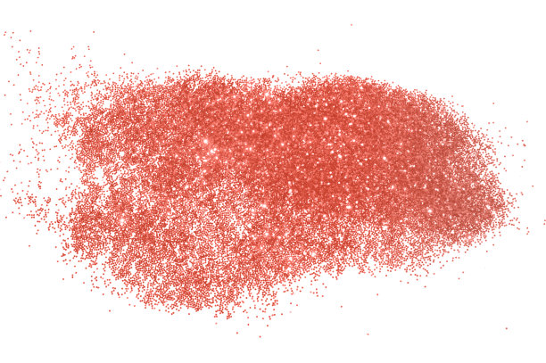 粉色闪光在白色背景上闪闪发光图片下载