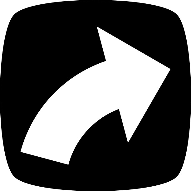 圆形箭头指针形状元素图片下载