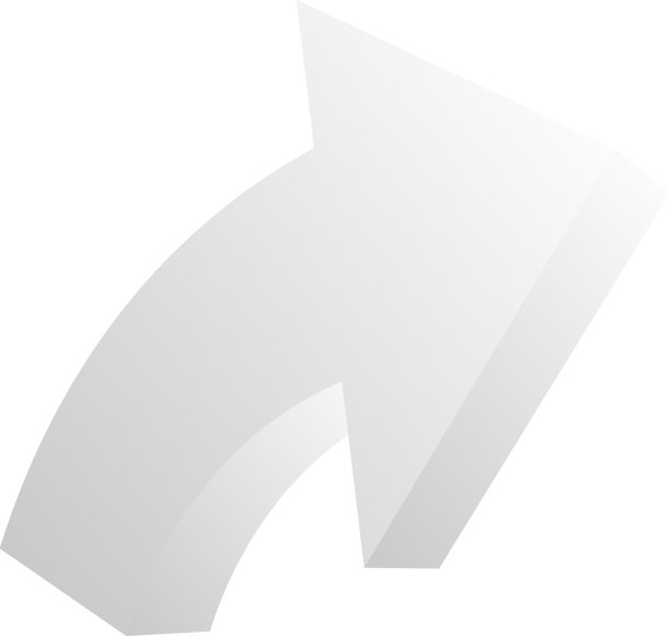 圆形箭头指针形状元素图片下载