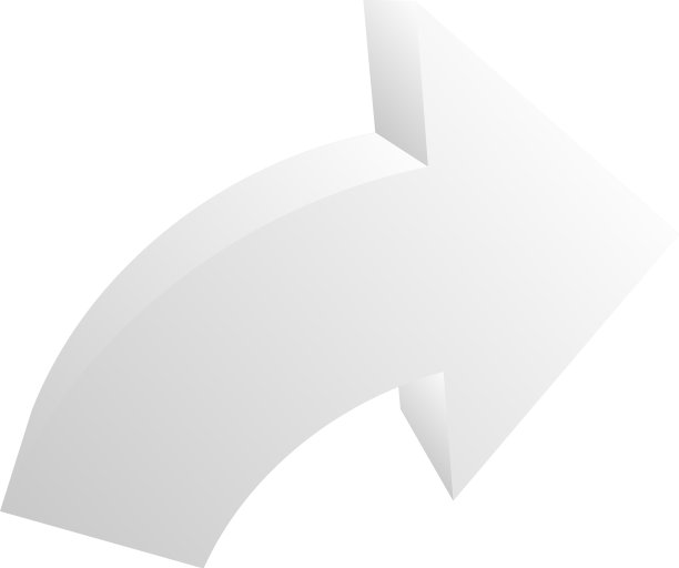 圆形箭头指针形状元素图片下载