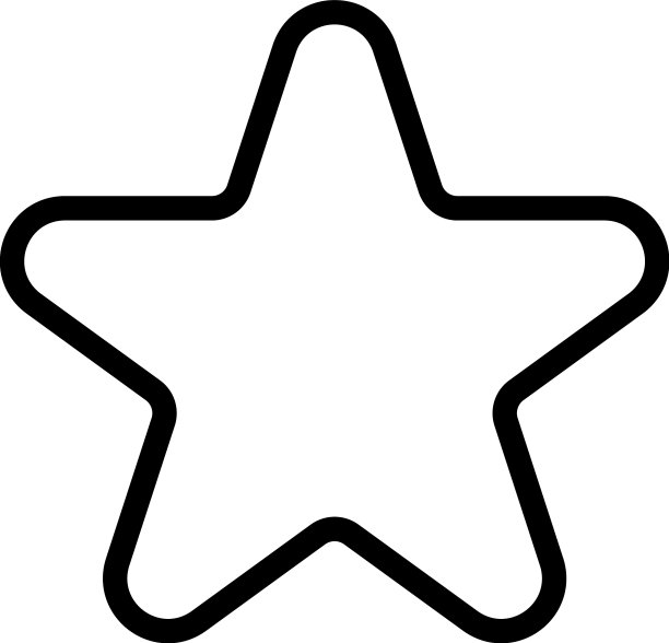 星形图标设计元素符号图片下载
