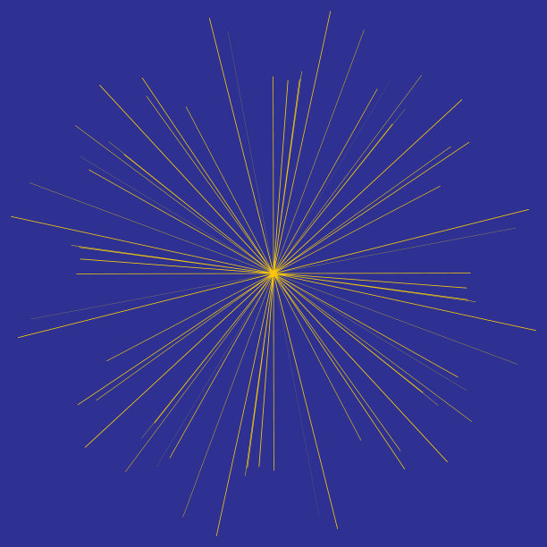 星暴形状的随机径向辐射线图片下载