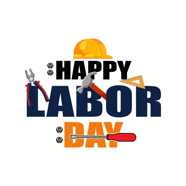 劳动节标志勤劳工人强壮男人天下图片下载