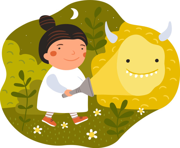 孩子们用虚构的小梦想家做梦图片下载