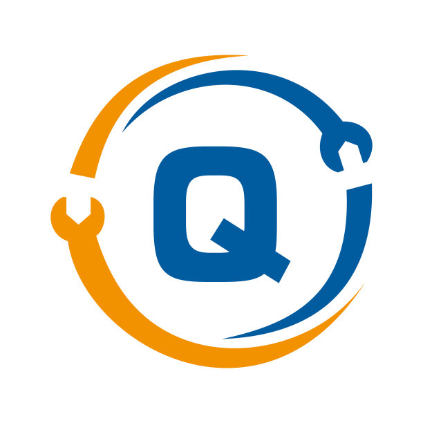 字母q维修标志家居服务工具车图片下载