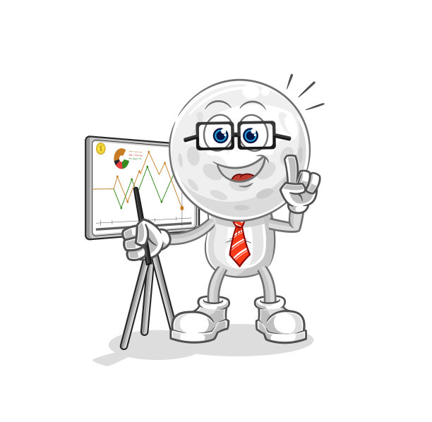 高尔夫头雕刻家人物卡通吉祥物图片下载