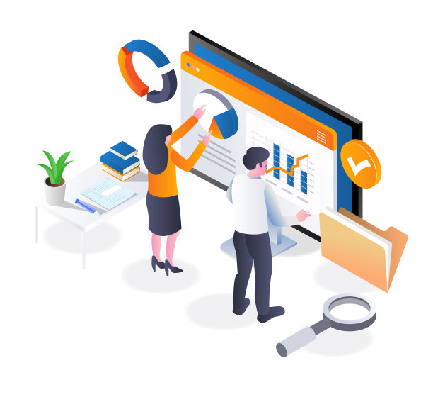 转换技术数字数据分析师图片下载