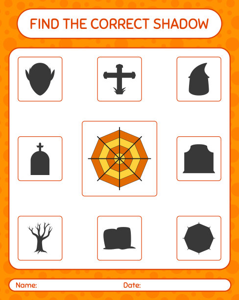 用蜘蛛网找到正确的影子游戏图片下载