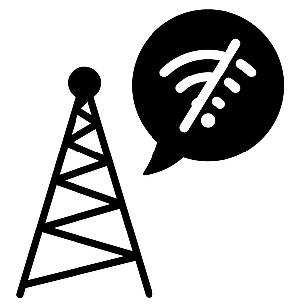无线网络无信号状态独立图标图片下载