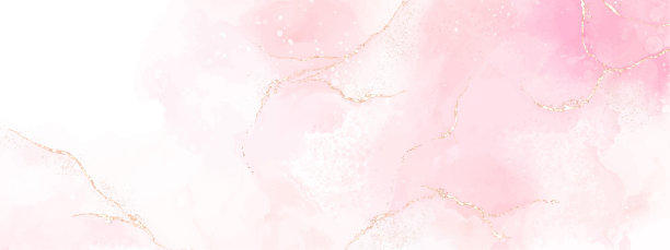 抽象的流体艺术粉红色和金色闪烁着图片下载