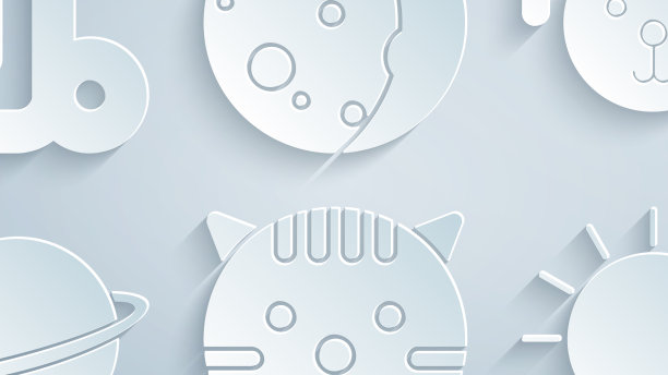 集虎生肖狗行星土星日蚀图片下载