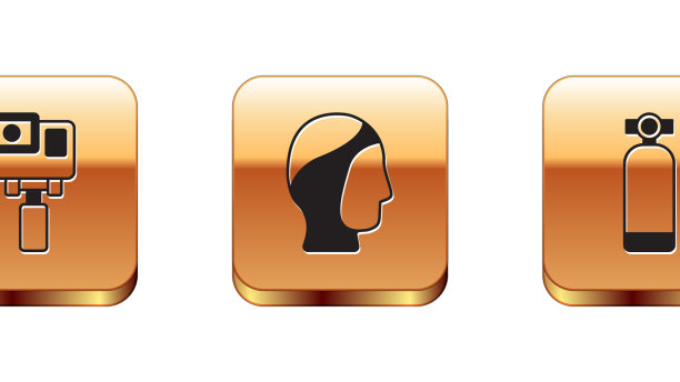 为潜水者鲨鱼潜水服安装摄影相机图片下载