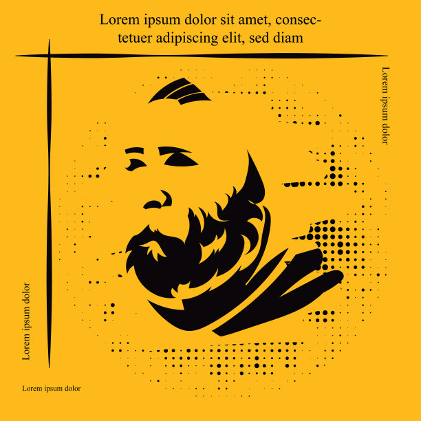 胡子的男人图片下载