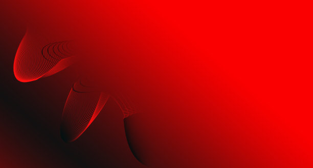 摘要红色和黑色波浪背景与文本的地方。图片下载