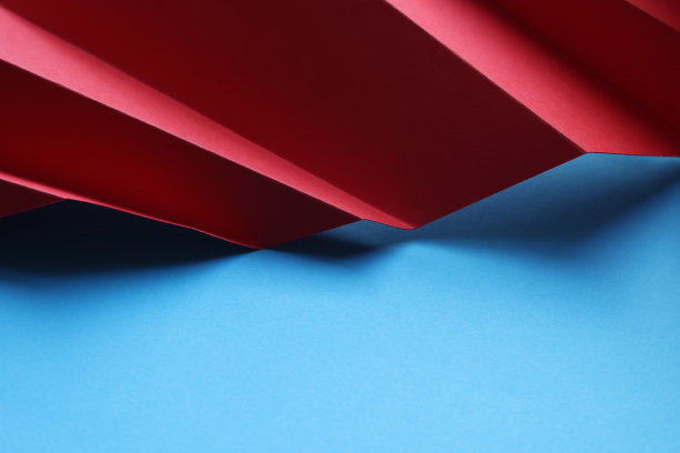 几何形状的纸的抽象背景图片下载