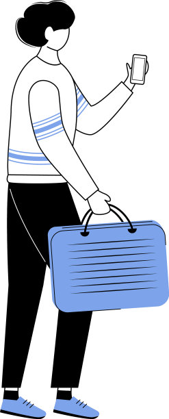 忙碌的年轻人过度使用智能手机图片下载