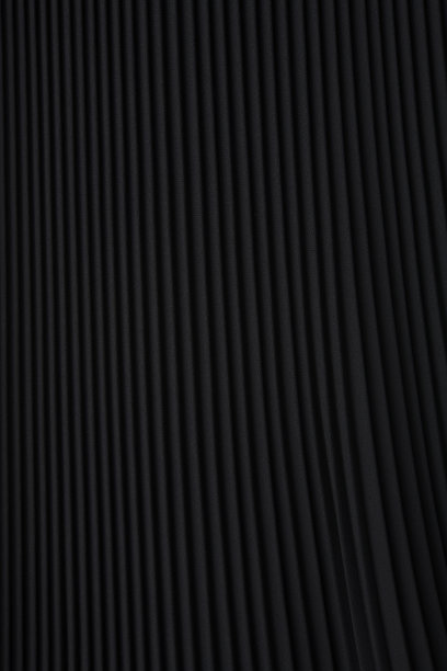 黑色的褶皱面料图片下载