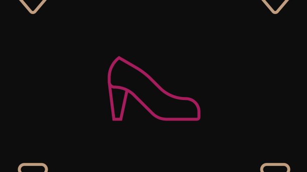 套行贺卡领带和女士鞋图片下载