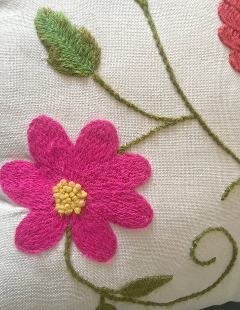 刺绣花图片下载