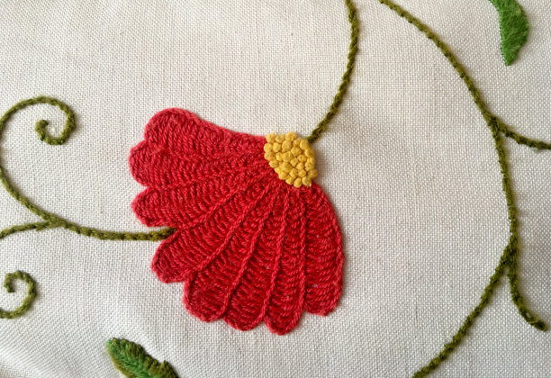 刺绣花图片下载