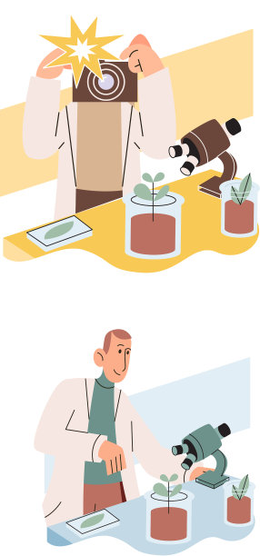 科学家利用实验室检查植物物种图片下载