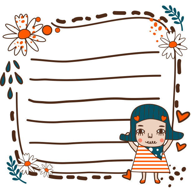 可爱做清单背景。图片下载