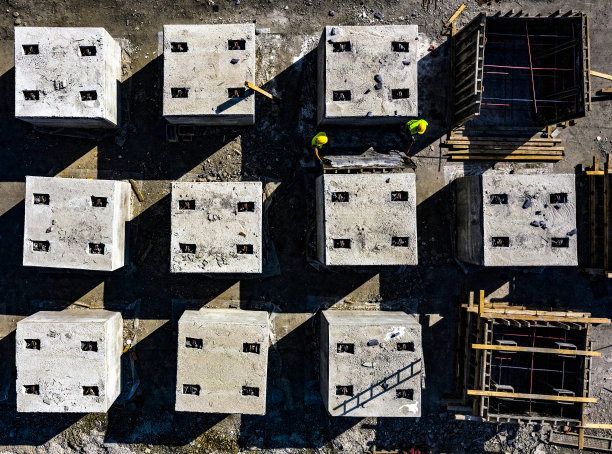 立方混凝土块图片下载