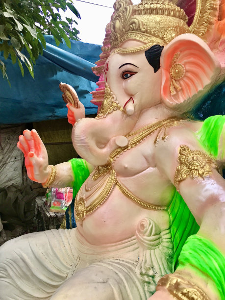 多彩的神象头神:象头神查图提图片下载