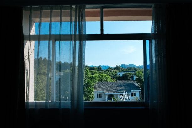 酒店旅游窗口图片下载