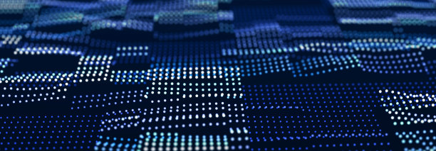 抽象的数字背景。大数据流。科学、技术、商业、空间的概念。三维渲染图片下载