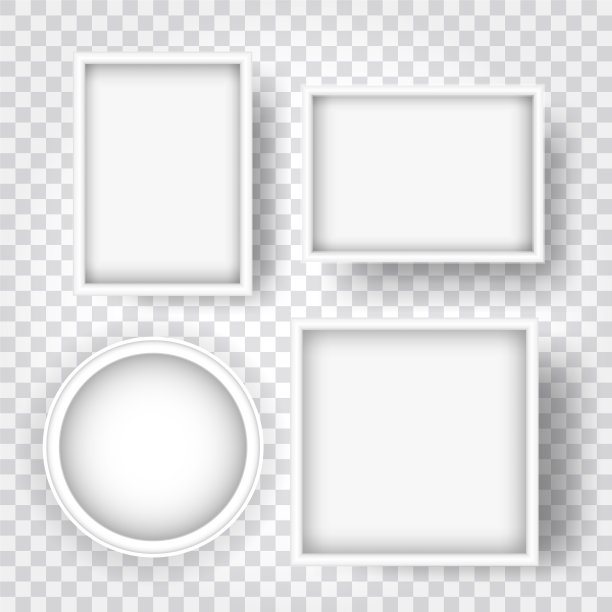 空白图像帧模板集图片下载