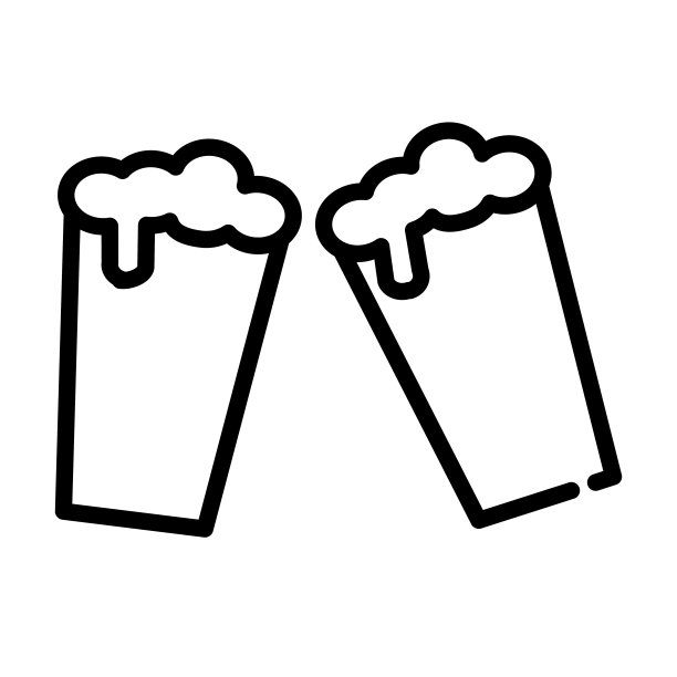 插图矢量图形的啤酒图标图片下载