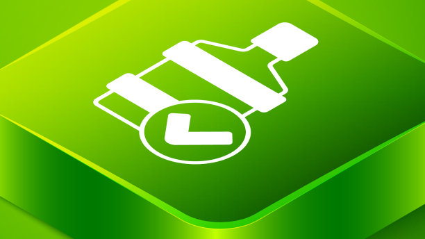 带有清水图标的等距大瓶子图片下载