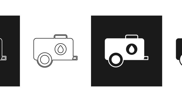 设置移动水箱水箱水箱图标孤立上图片下载