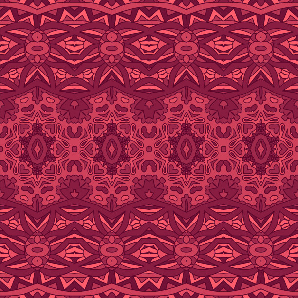 部落复古抽象几何民族无缝衔接图片下载